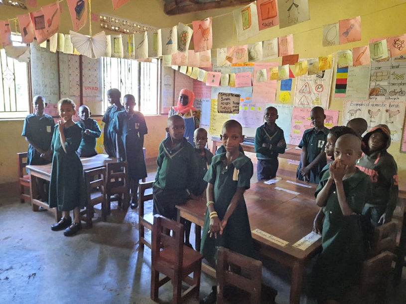 Schule für gehörlose und stumme Kinder in Ttanda